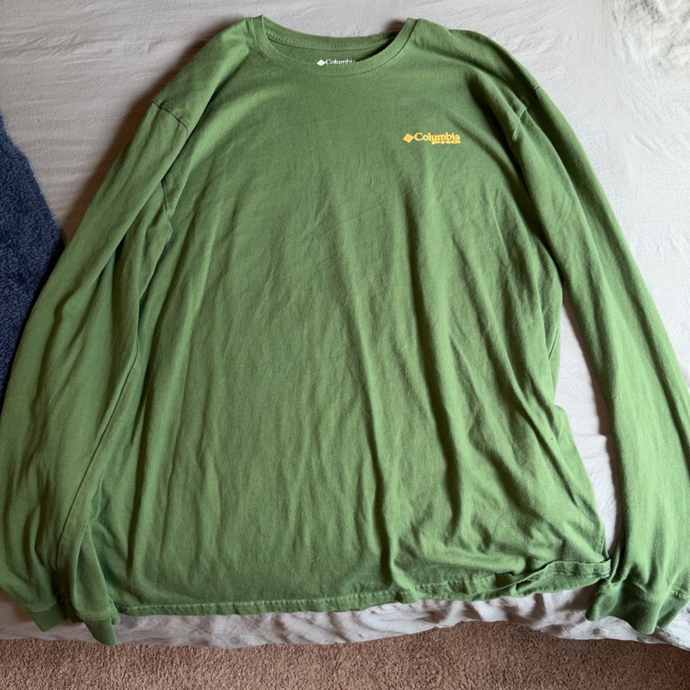 Men’s Columbia Shirt Bundle - Blue, Orange, Green, Yellow, Gray Size XXL - Picture 10 of 11